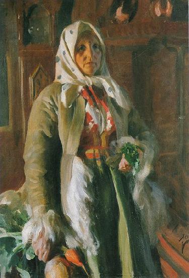 Anders Zorn Mona France oil painting art